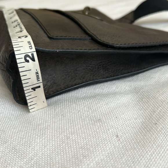 •❤️SOLD❤️Mulberry Anthony Grey Leather Messenger Crossbody Unisex Bag - Picture 8 of 16